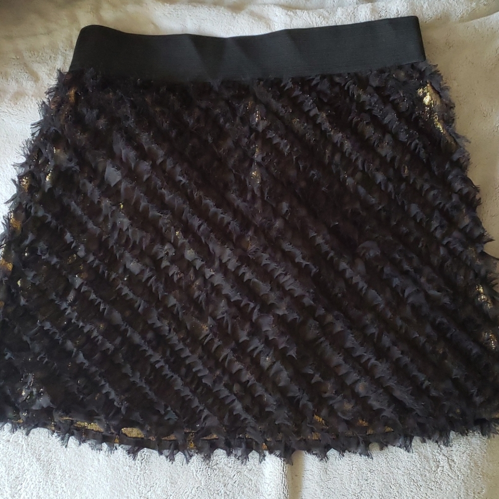 GUESS Metallic Mini Skirt